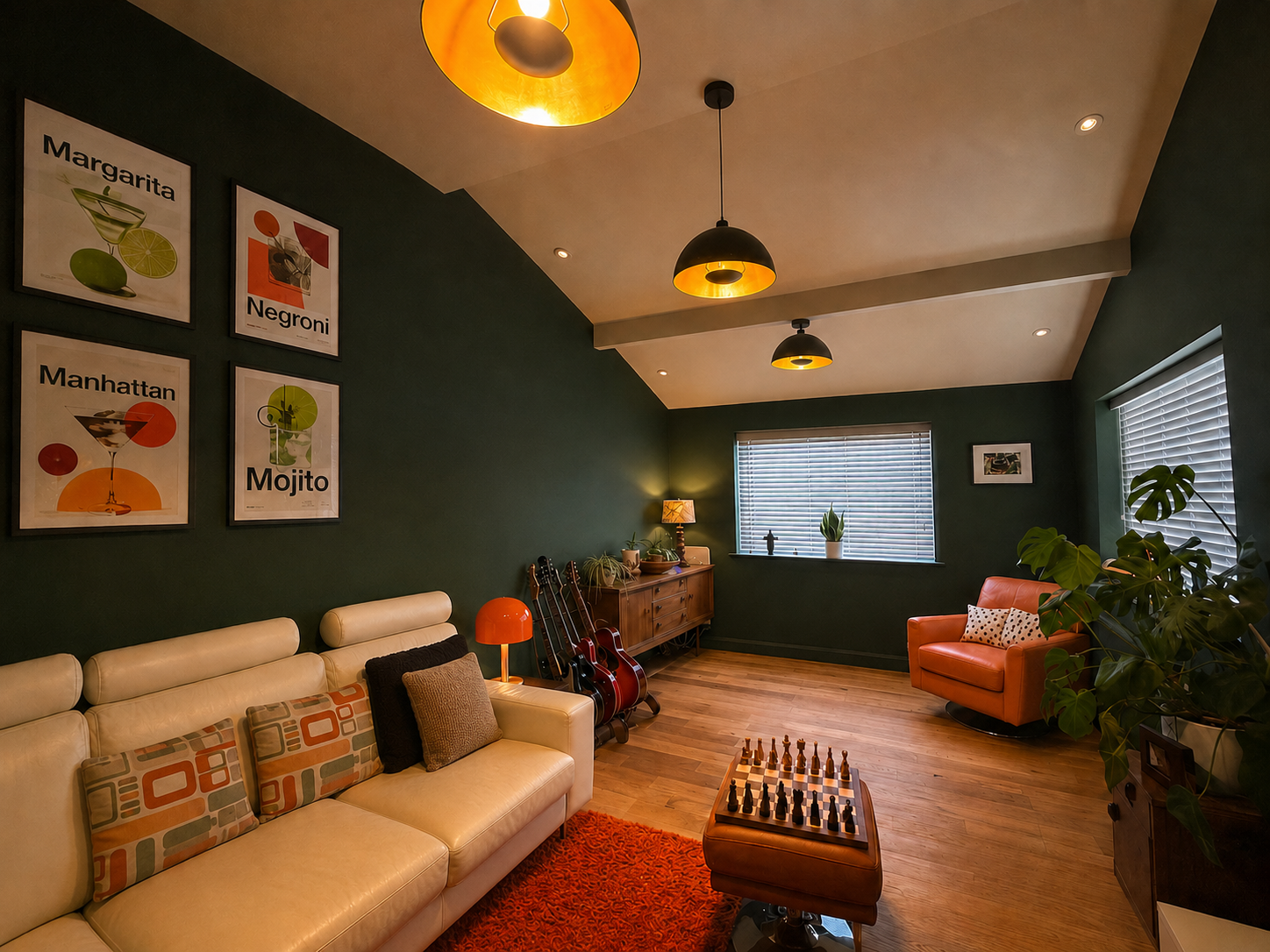 Townhouse living room transformation, Macclesfield
